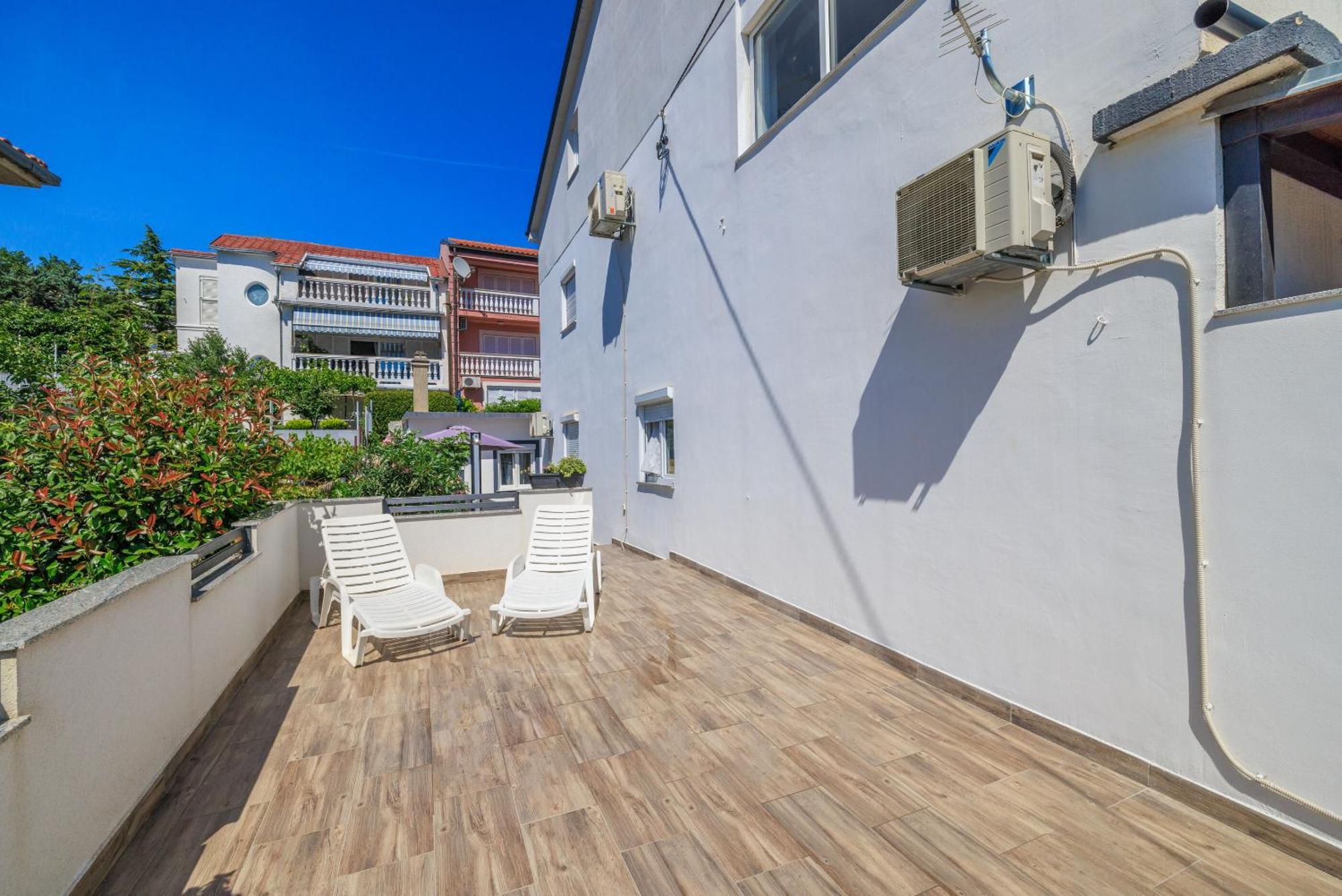Apartments Luna Crikvenica Dış mekan fotoğraf